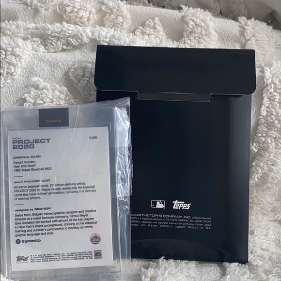 TOPPS PROJECT 2020- DWIGHT GOODEN - Picture 5 of 9